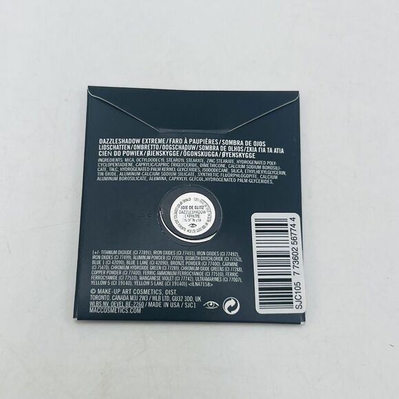 Mac Joie De Glitz Dazzleshadow Extreme Eye Shadow Refill .05 oz New - Picture 2 of 2